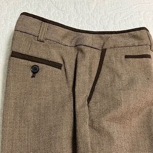 Brown dress slacks